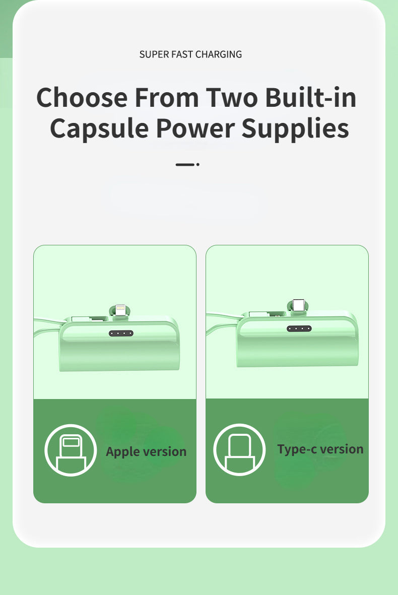 Mini Capsule Power Bank